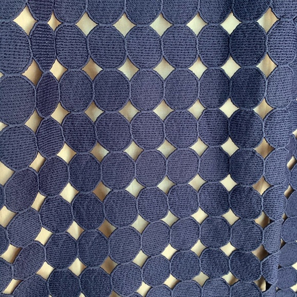 Anthropologie Maeve Navy Dress - Picture 3 of 8